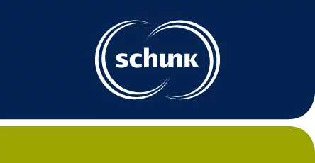 Unternehmenslogo der Schunk Group im Firmendesign